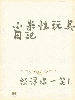 小米性玩具羞辱日记封面