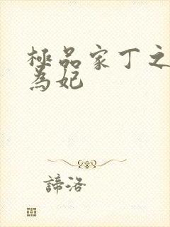 极品家丁之册母为妃