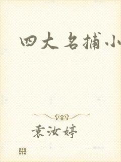 四大名捕小说