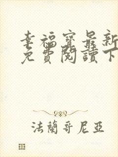 幸福宝最新章节免费阅读下载封面
