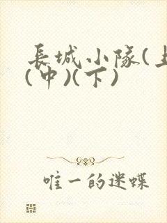 长城小队(上)(中)(下)