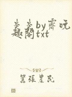 炎炎by霁晚笔趣阁txt封面