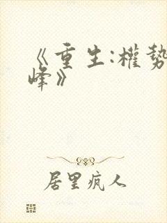 《重生:权势巅峰》