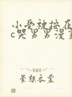 小受被按在墙上c哭男男漫画