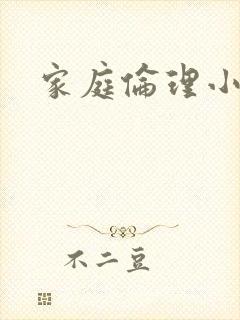 家庭伦理小说封面