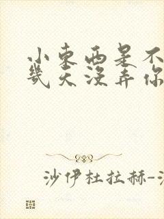 小东西是不是好几天没弄你了