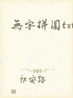 无字拼图txt