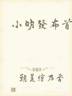 小明发布首页
