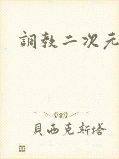 调教二次元