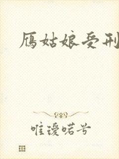雁姑娘受刑记封面