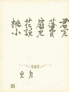 桃花扇落君不还小说免费完整版