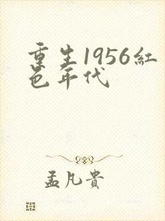 重生1956红色年代封面