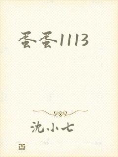 蛋蛋1113