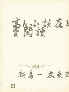 高h小说在线免费阅读