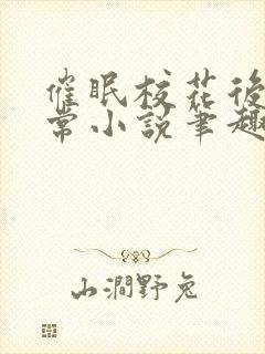 催眠校花后的日常小说笔趣阁