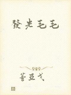 发光毛毛