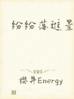 纷纷落进晨色里封面