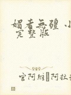 媚者无疆 小说 完整版