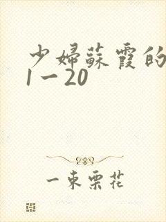 少妇苏霞的沉沦1一20封面