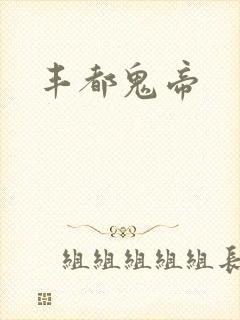 丰都鬼帝封面