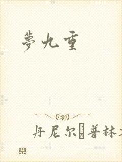 梦九重封面
