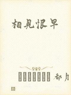 相见恨早