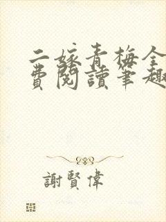 二嫁青梅全文免费阅读笔趣阁封面