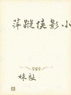 萍踪侠影小说