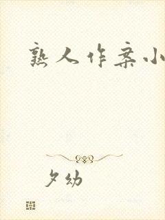 熟人作案小说