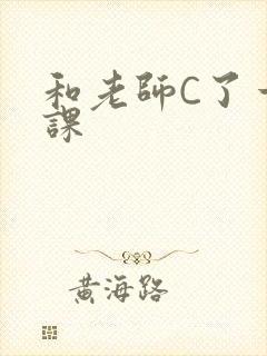 和老师C了一节课封面
