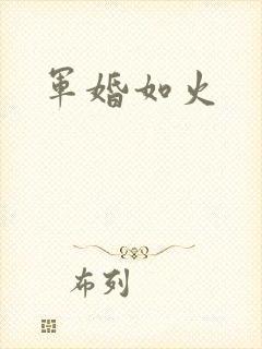 军婚如火封面