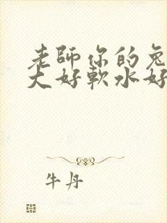 老师你的兔子好大好软水好多