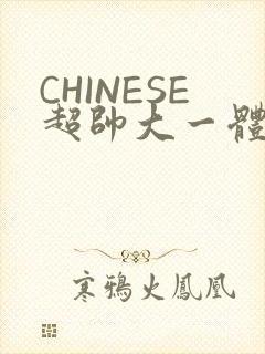 CHINESE超帅大一体育系精牛封面