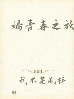 娇青春之放纵封面