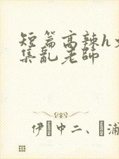 短篇高辣h文合集乱老师
