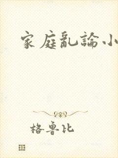 家庭乱论小说封面