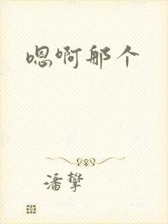 嗯啊那个