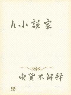h小说家封面