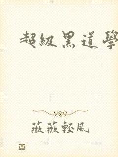 超级黑道学生封面