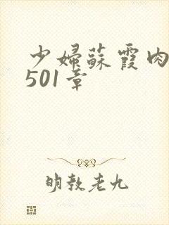 少妇苏霞肉欲第501章