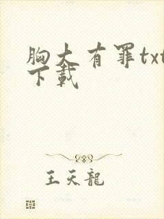 胸大有罪txt下载封面