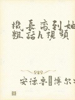 机长脔到她哭h粗话h视频