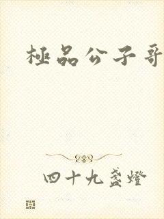 极品公子哥