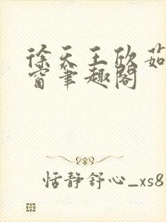 徐天王欣茹无弹窗笔趣阁封面