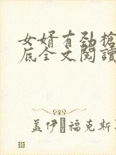 女婿有劲枪枪到底全文阅读封面