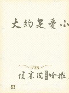 大约是爱小说