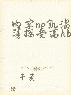 肉宴np饥渴放荡总受高hbl