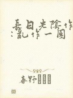 长日光阴作者 : 乱作一团封面