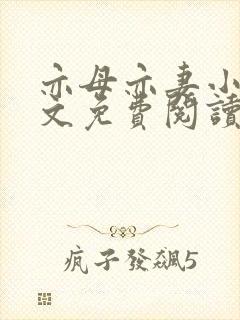 亦母亦妻小说全文免费阅读封面