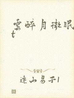 云醉月微眠txt